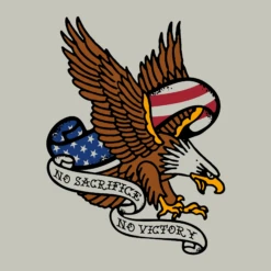 No Sacrifice No Victory T-Shirt - Sand -Grunt Style Sales GS5788 NoSacrificeNoVictoryMen sTee Sand WEB READY 2023bkart