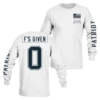 Zero F's Given Long Sleeve - White 2 Zero F's Given Long Sleeve - White -Grunt Style Sales GS5800 Men sZeroF sGivenLongSleeve White STANDARD WEB READY STACKED