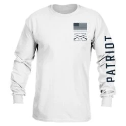 Zero F's Given Long Sleeve - White -Grunt Style Sales GS5800 Men sZeroF sGivenLongSleeve White WEB READY FRONT