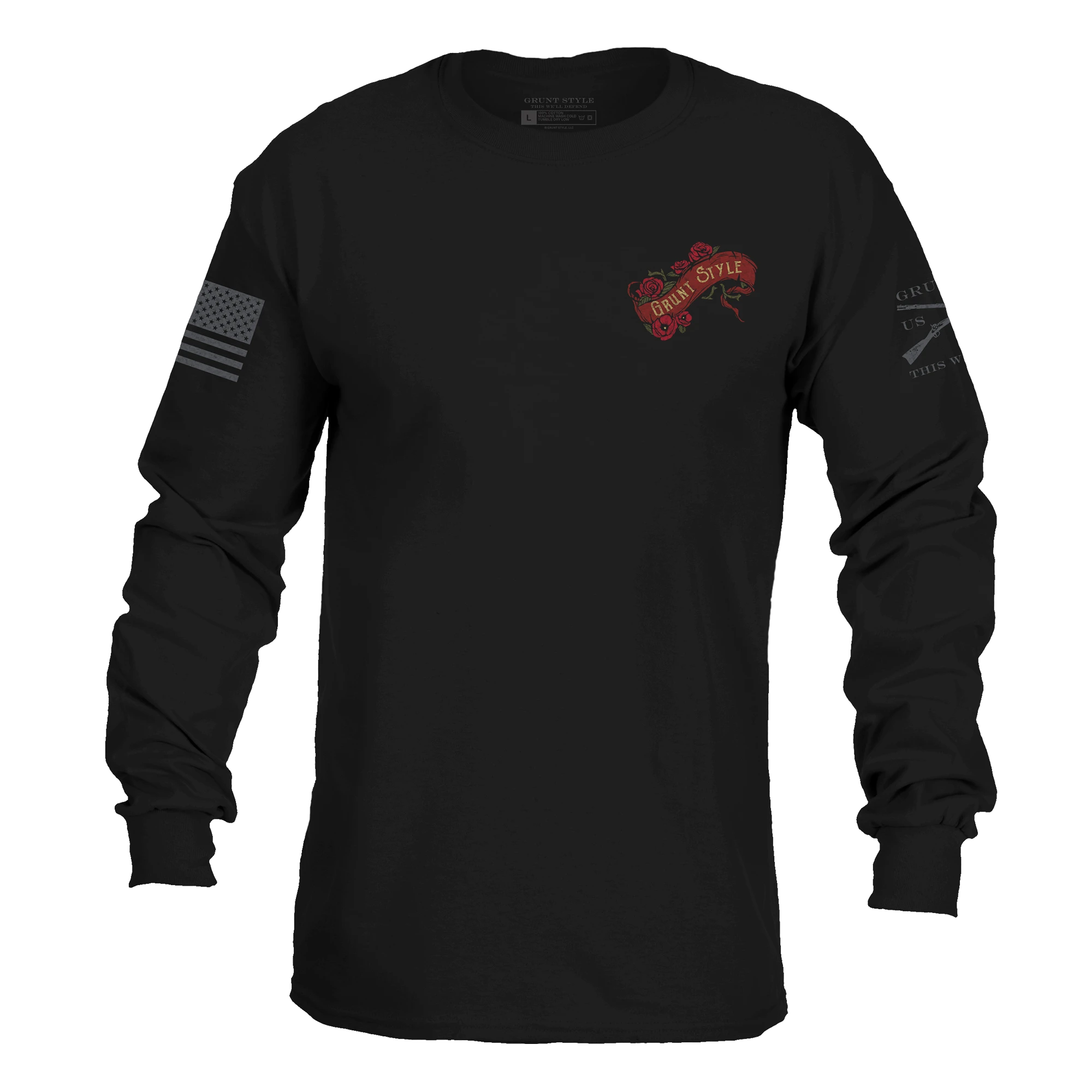 Liberty Or Death Long Sleeve - Black 11 Liberty Or Death Long Sleeve - Black - Image 9