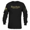 Bourbon Makes It Better Long Sleeve - Black -Grunt Style Sales GS5834 Men sBourbonMakesItBetterLongSleeve Black WEB READY front
