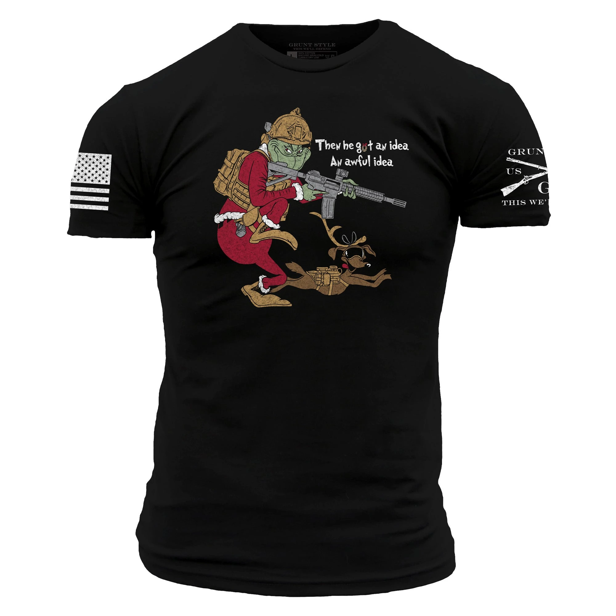 Operator Grinch T-Shirt - Black 3 Operator Grinch T-Shirt - Black