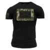Frog Skin Forest Logo T-Shirt - Black -Grunt Style Sales GS5864 Men sFrogskinForestLogoTee Black WEB READY