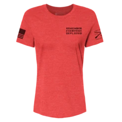 Women's R.E.D. All Forces Relaxed Fit Tee - Red 17 Women's R.E.D. All Forces Relaxed Fit Tee - Red -Grunt Style Sales GS5877 Women sREDAllForcesRelaxedFitTee Red Front