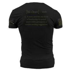 Behoove T-Shirt - Black 18 Behoove T-Shirt - Black -Grunt Style Sales GS5908 Men sBehooveTee Black STANDARD WEB READY BACK