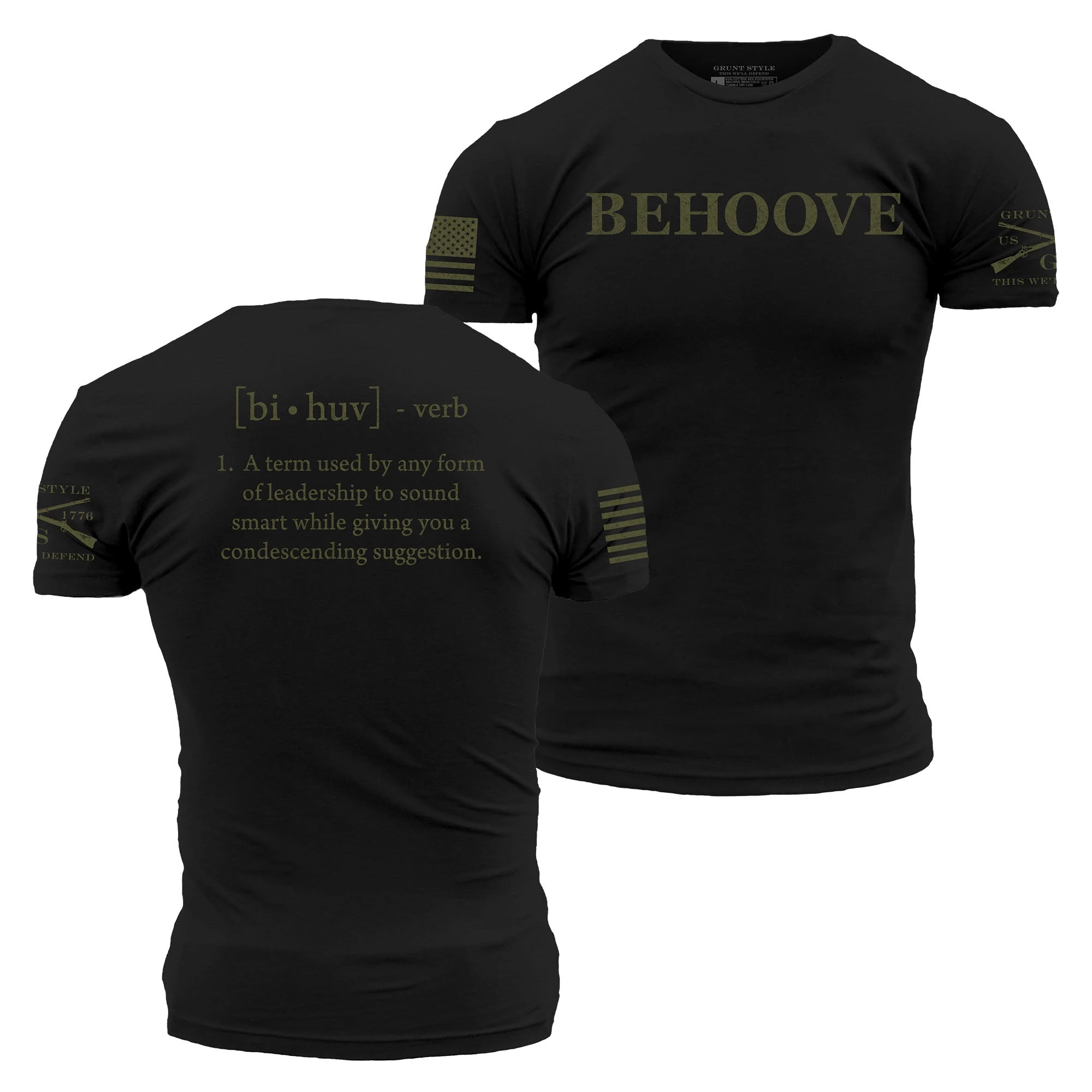 Behoove T-Shirt - Black 3 Behoove T-Shirt - Black