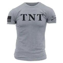 TNT T-Shirt - Dark Heather Gray -Grunt Style Sales GS5909 Men sTNTTee DarkHeatherGray STANDARD WEB READY FRONT