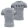 TNT T-Shirt - Dark Heather Gray -Grunt Style Sales GS5909 Men sTNTTee DarkHeatherGray STANDARD WEB READY STACKED