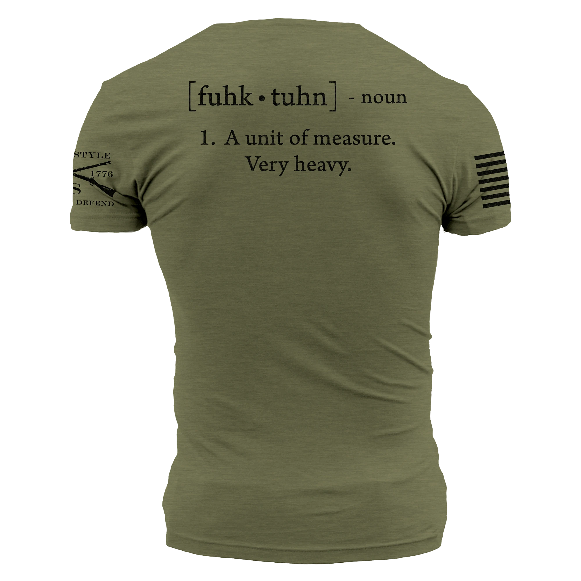 F*ck Ton T-Shirt - Military Green 8 F*ck Ton T-Shirt - Military Green - Image 6