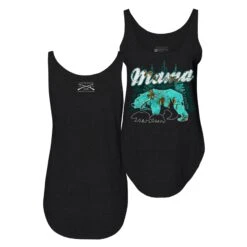 Women's Realtree Xtra® Sea Glass Mama Bear Tank - Black 9 Women's Realtree Xtra® Sea Glass Mama Bear Tank - Black -Grunt Style Sales GS5915 Women sRealtreeXtraSeaGlassMamaBearTank Black WEB READY Both