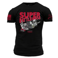 Super Battle Bros T-Shirt - Black