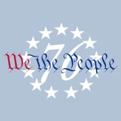 76 We The People T-Shirt - Heather Sky Blue 9 76 We The People T-Shirt - Heather Sky Blue -Grunt Style Sales GS5955 Men s 76 We The People Tee Heather Sky Blue WEB READY Artwork