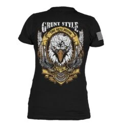 Women's Easy Rider V-Neck - Black -Grunt Style Sales GS5959 Women sEasyRiderV Neck BlackBACK