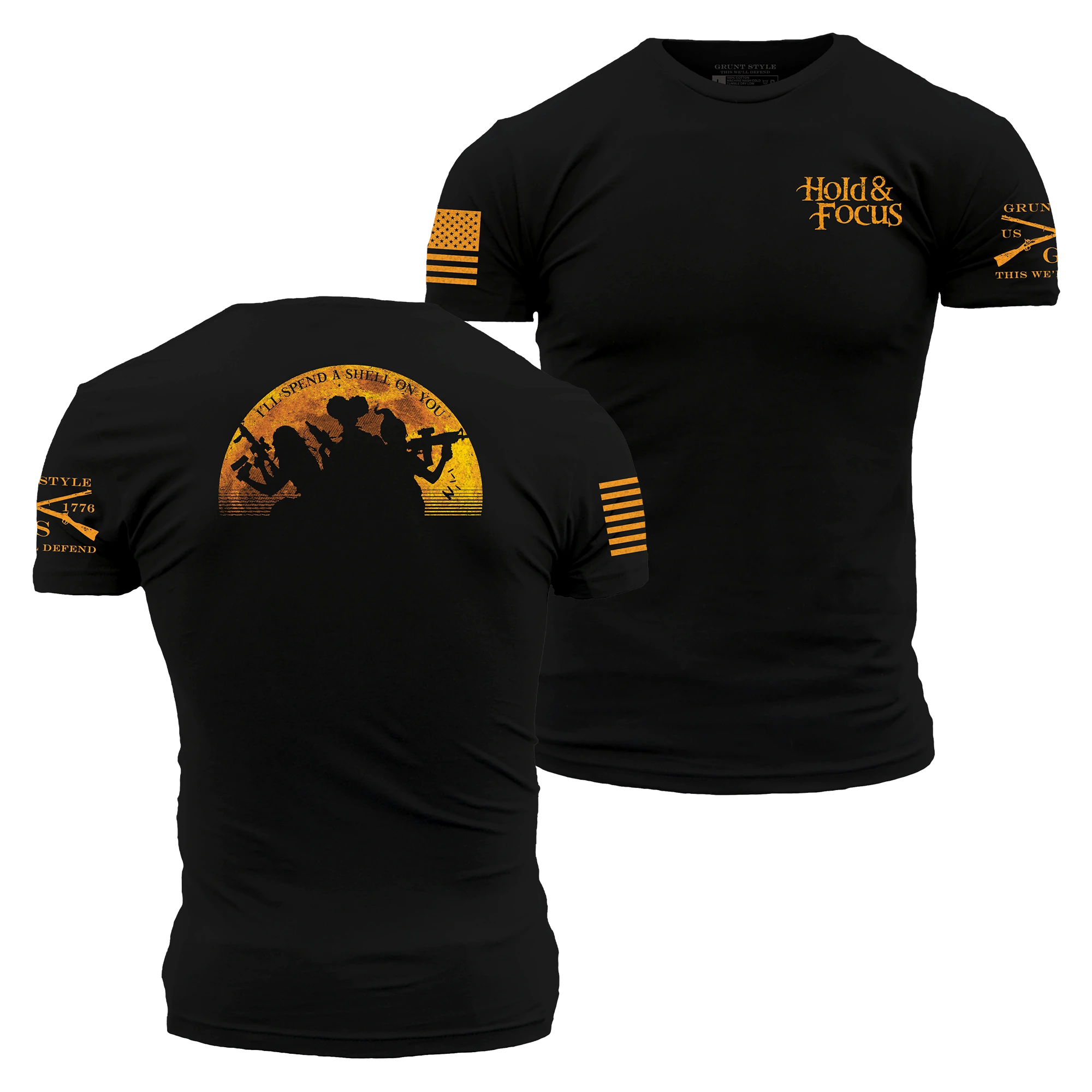 Hold And Focus T-Shirt - Black 3 Hold And Focus T-Shirt - Black