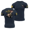 Kiss My Arsenal T-Shirt - Midnight Navy 1 Kiss My Arsenal T-Shirt - Midnight Navy -Grunt Style Sales GS6072 Men sKissMyArsenalT Shirt MidnightNavy WEB READY Both