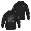 Uncle Sam Freedom Rider Hoodie - Black 2 Uncle Sam Freedom Rider Hoodie - Black -Grunt Style Sales GS6150 Men sUncleSamFreedomRiderHoodie Black WEB READY STACKED