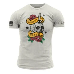 Liberty Or Death T-Shirt - Sand