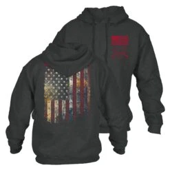 Red Blood Blue Collar™ Hoodie - Dark Heather