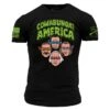 Cowabunga! America T-Shirt - Black -Grunt Style Sales GS6157 Men sCowabunga AmericaT Shirt Black WEB READY