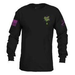 Never Trust The Living Long Sleeve - Black 12 Never Trust The Living Long Sleeve - Black -Grunt Style Sales GS6218 NeverTrustTheLivingLongSleeve Black Black WEB READY 2022frt