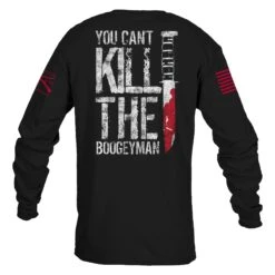 Boogeyman Long Sleeve - Black -Grunt Style Sales GS6220 Boogeyman Long Sleeve Black BACK