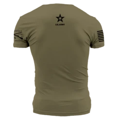 Army Est. 1775 T-Shirt - Military Green -Grunt Style Sales GSAR0042 Men sArmyEst1775T Shirt MilitaryGreen WEB READY Back