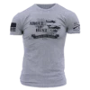 Army Above The Best T-Shirt - Heather Gray -Grunt Style Sales GSAR0047 Men sArmyAboveTheBestT Shirt HeatherGray WEB READY Front