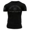 USCG - Est. 1790 T-Shirt - Black -Grunt Style Sales GSCG0003 USCG Est.1790Men sTee Black WEB READY front