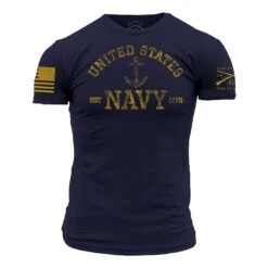 USN - Est. 1775 2.0 T-Shirt - Navy -Grunt Style Sales GSNV0046 USN Est.1775 Navy STANDARD WEB READYF b4ab508e 7eb0 44ec 8e2e f825f8a2fda2