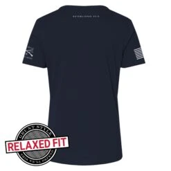 USSF - Women's Est. 2019 Relaxed Fit T-Shirt - Navy -Grunt Style Sales GSSF0007 USSF Women sEst.2019 Navy STANDARD WEB READYB