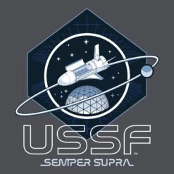 USSF - Space Operations T-Shirt -Grunt Style Sales GSSF0017 USSF SpaceOperations 0003 FrontArt