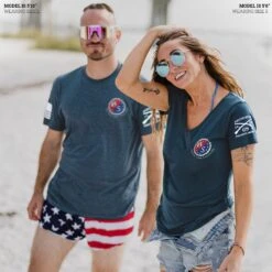 Women's Kick Ass Brewing V-Neck - Midnight Navy 19 Women's Kick Ass Brewing V-Neck - Midnight Navy -Grunt Style Sales Model Info Poster 2000x2000 KickAssBrewingPAIR 87fb3fc2 6dce 4c9f a72d 74fbe99f754f