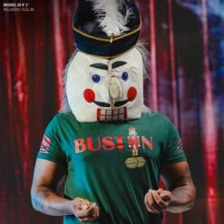 Bustin' T-Shirt - Forest Green 9 Bustin' T-Shirt - Forest Green -Grunt Style Sales Model Info Poster 2000x2000 GS5845Bustin