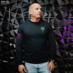 Never Trust The Living Long Sleeve - Black 13 Never Trust The Living Long Sleeve - Black -Grunt Style Sales Model Info Poster 2000x2000 GS6218NeverTrusttheLivingLongSleeve