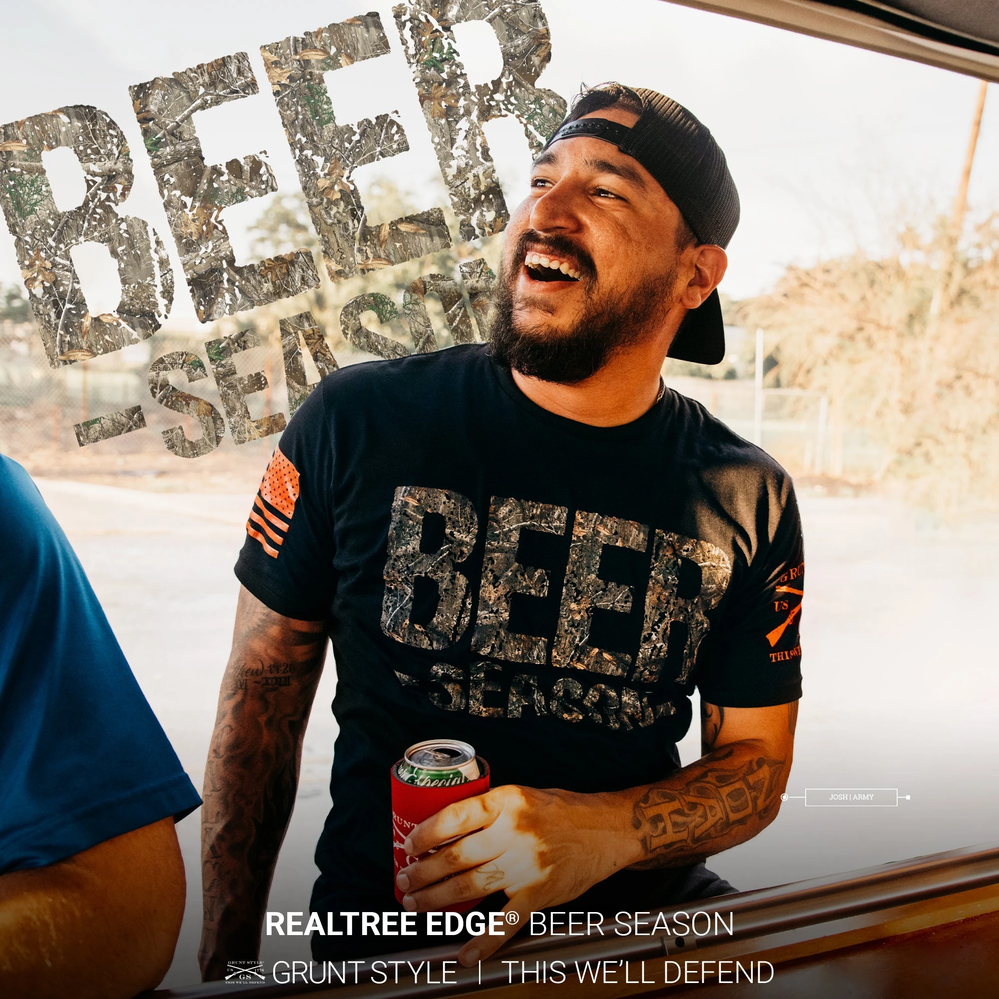 Realtree Edge® Beer Season T-Shirt - Black 4 Realtree Edge® Beer Season T-Shirt - Black - Image 2