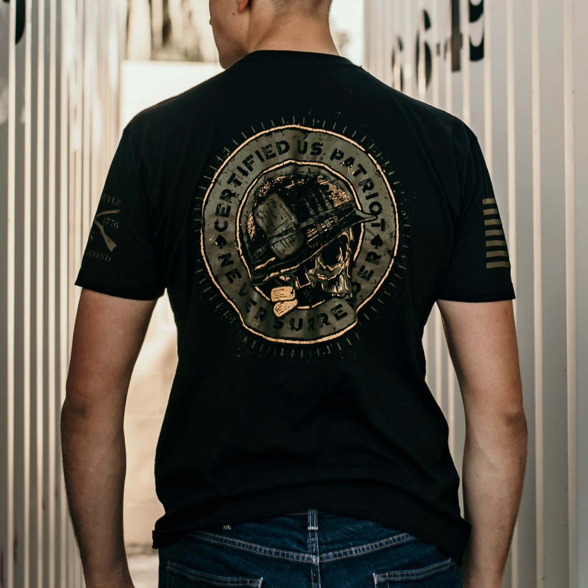 Patriot Seal T-Shirt - Black 5 Patriot Seal T-Shirt - Black - Image 3