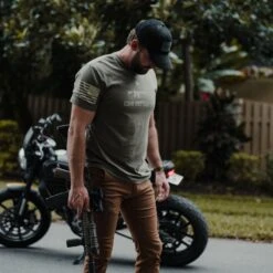 Men's Come And Take It 2A Edition T-Shirt - Military Green -Grunt Style Sales WebReady 2000x2000 DSC 9841