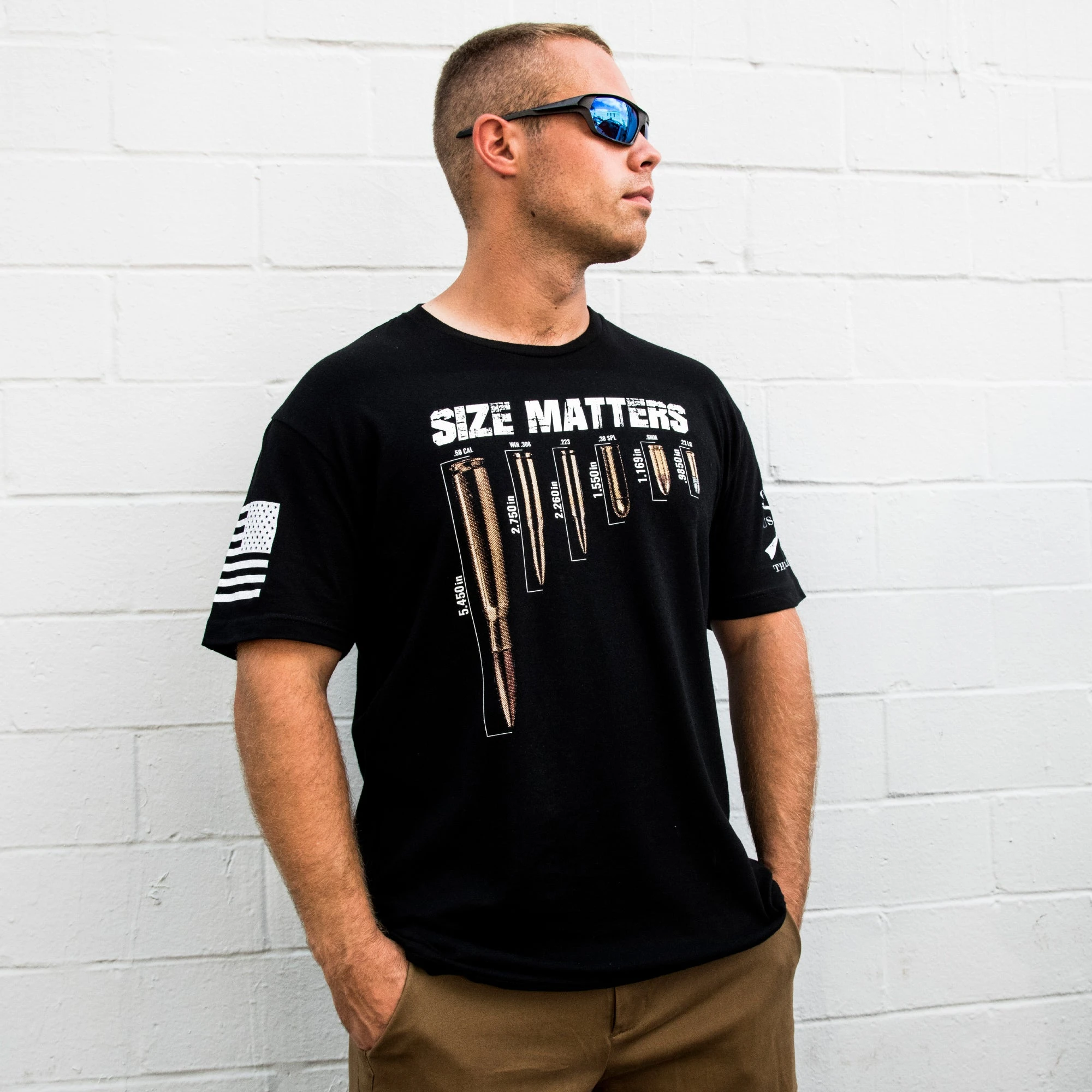Size Matters T-Shirt - Black 5 Size Matters T-Shirt - Black - Image 3