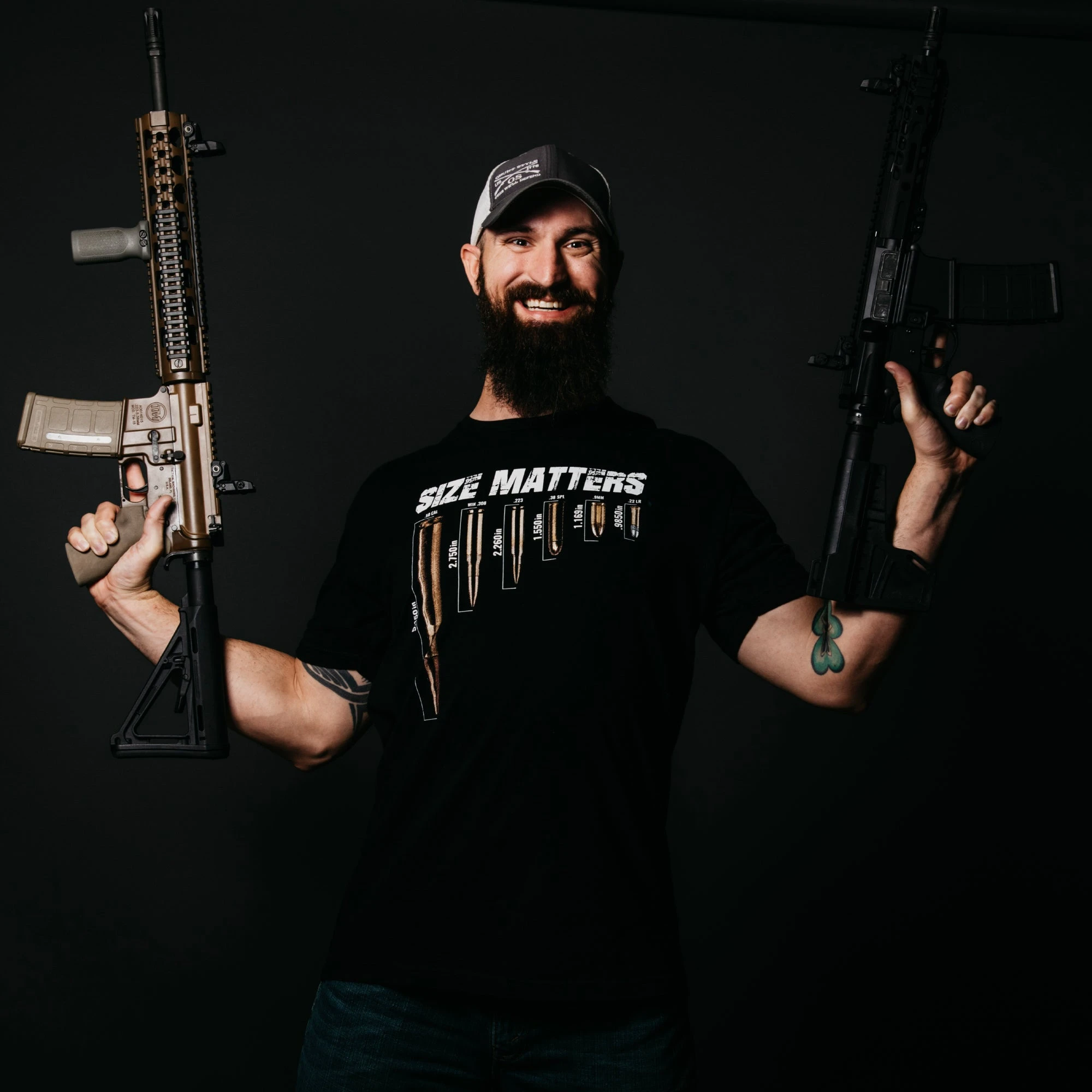 Size Matters T-Shirt - Black 6 Size Matters T-Shirt - Black - Image 4