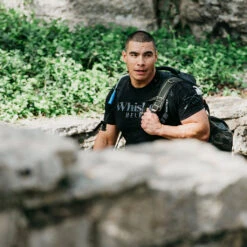 Whiskey Helps™ T-Shirt - Black -Grunt Style Sales Whiskey Helps M